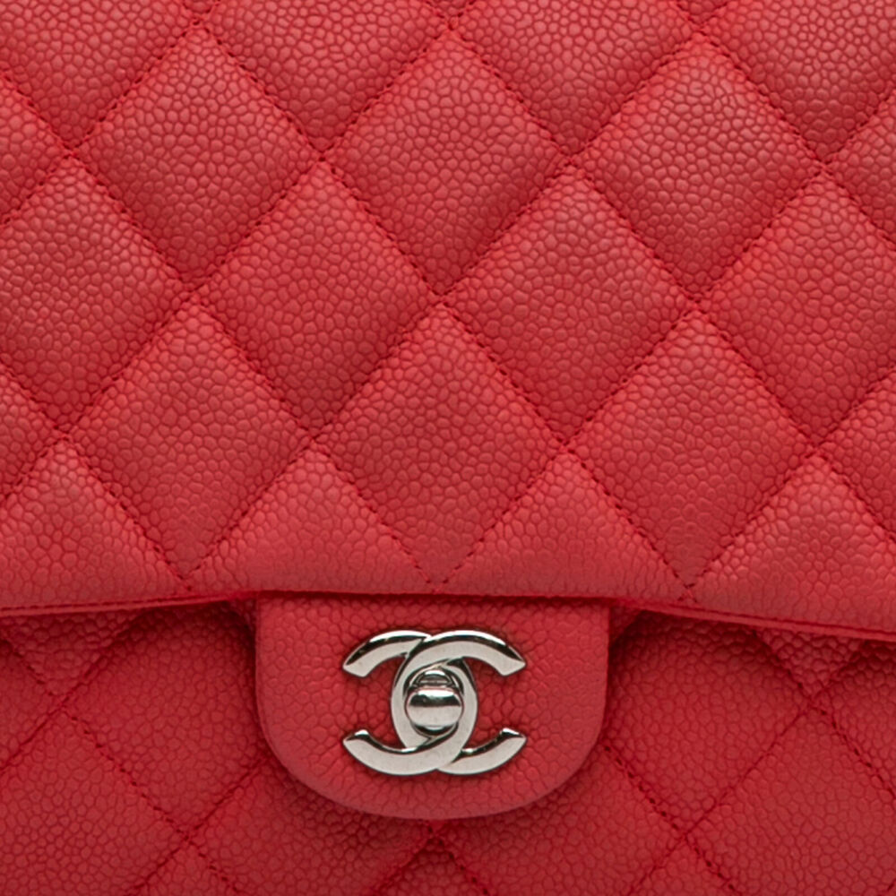 Auth Chanel Quilted Caviar New Clutch #127246C27B - Picture 10 of 11
